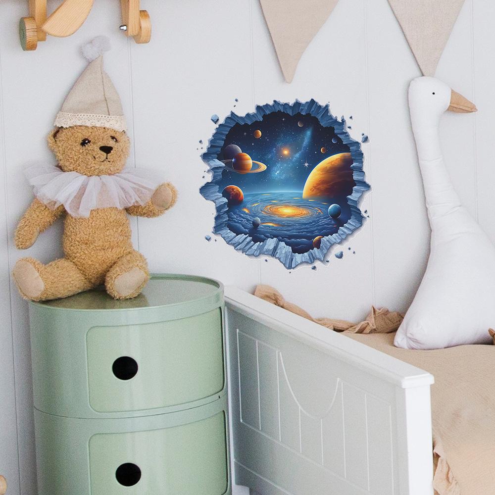 Creative Mysterious Universe Living Room Entrance Hall Home Wall Decoration Stickers