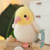 Love Bird Plush Pendant Simulation Bird Parrot Bag Pendant Sparrow Doll Bag Pendant Gift