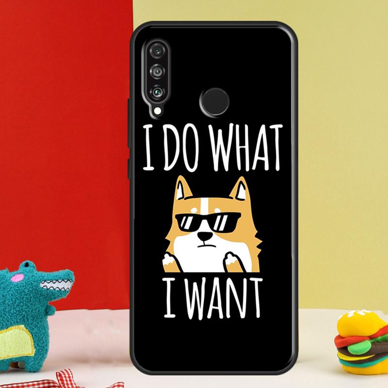 Cute Shiba Inu For Huawei Nova Y91 Y90 Y60 Y70 Y72 Y61 9 10 SE 12i 12s 11i 5T P60 Pro P20 P30 P40 Lite Case