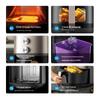 Midea 6.5L Visible Air Fryer with Dual Heating CN plug (adapter included)
