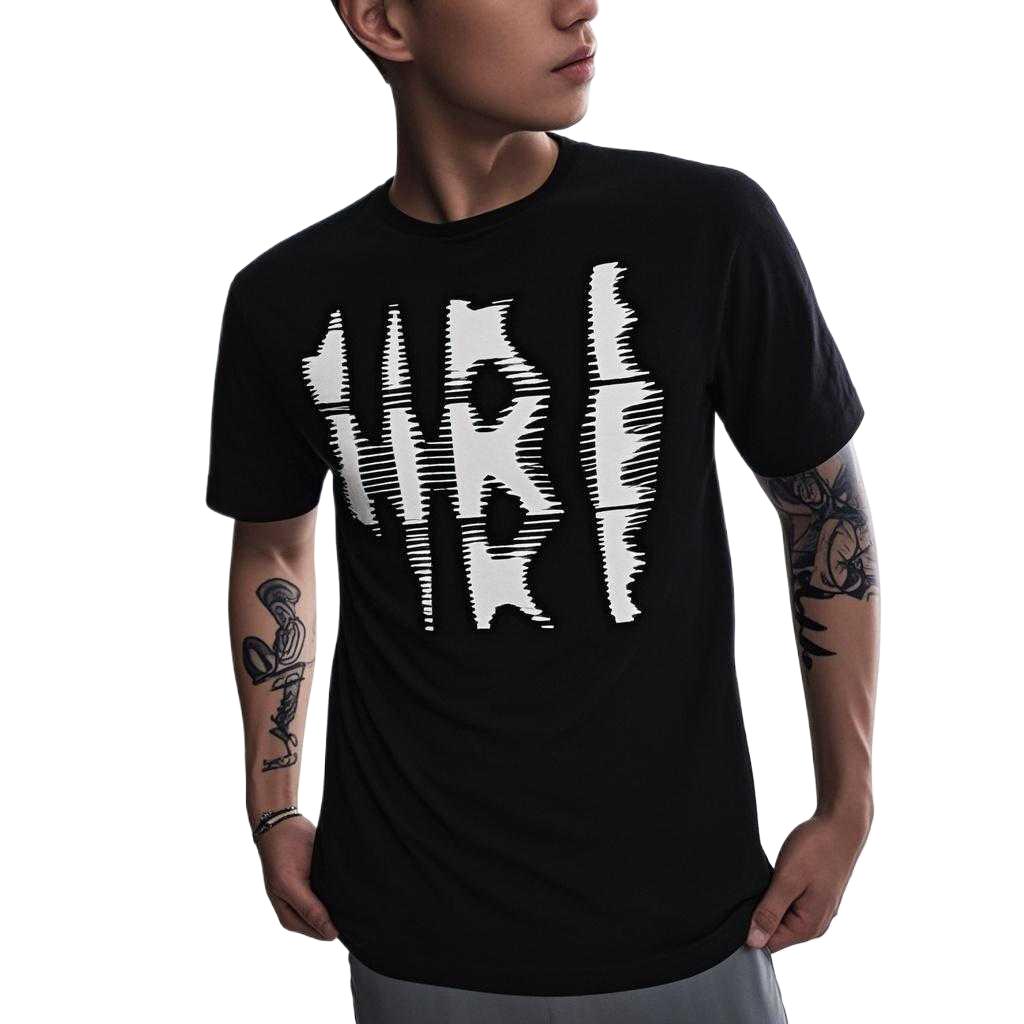 Nike DRI FIT UV T Shirt Men s Black 010 HJ3075-010 XL
