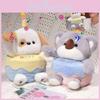 Dog Cute Cartoon Koala Fox Can Sing Birthday Cake Stuffed Toy Children Gift