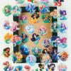 50 Fairy Tale Mermaid Princess Transparent Stickers Children's Reward Stickers DIY Photo Frame Glass Bottle