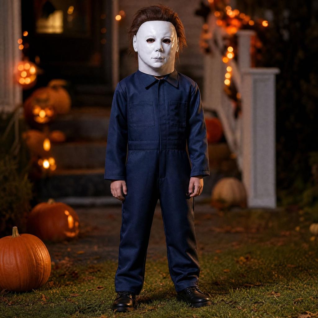 Kids Halloween Costume for Boys and Girls, Party Dress-Up Outfit, Props Not Included