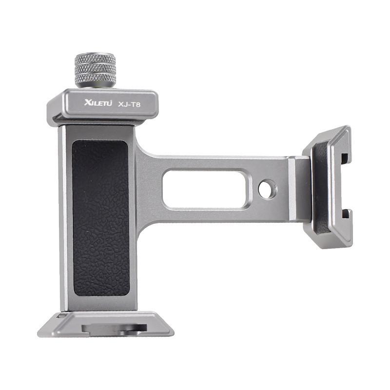 Aluminum Smartphone Tripod Holder For Live Streaming And Photography Desktop Support