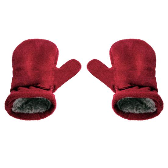 

Infant Gloves Thick Fastener Tape Autumn Winter Toddler Boys Girls Adjustable Plush Gloves for Outdoor XL