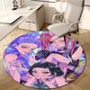 1pc KPop Demon Hunters9 Design Printed Area Round Carpet for Bedroom Living Room Home Decor Rugs Mat Non Slip Mat Rug for Bedside