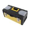 Tool Box Multifunction 15.6inch Large Capacity Double Layer Toolbox Organizer with Removable Tray