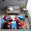 Creative 3D Carpet Akatsuki Naruto Sasuke Anime Print Living Room Bedroom Decoration Rug Children Anti Slip Crawling Mat