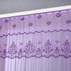 Rural Door Curtain Household Lace Anti-mosquito and Fly Bedroom Double-layer Screen Curtain No punch-free partition