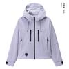 Short jacket women's three-proof outdoor windproof waterproof jacket fashion trend jacket
