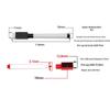 Desktop Double-Sided Magnetic Whiteboard, Easy to Write & Erase, for Office and Teaching.