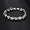 Micro Inlaid Exquisite AAA Drop Zircon Bracelet Feminine Bridal Wedding Dress Hand Ornament