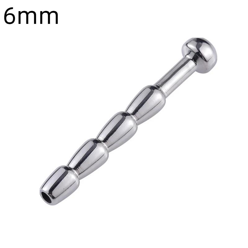 Urethral Dilatation Metal Catheters Anal Beads For Male Sex Toy Butt Plug 5/6/7/8/9/10/11Mm Penis Stimulation Horse Eye Stick