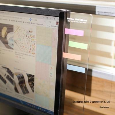 Desktop Message Board Sticky Note Holder Clip