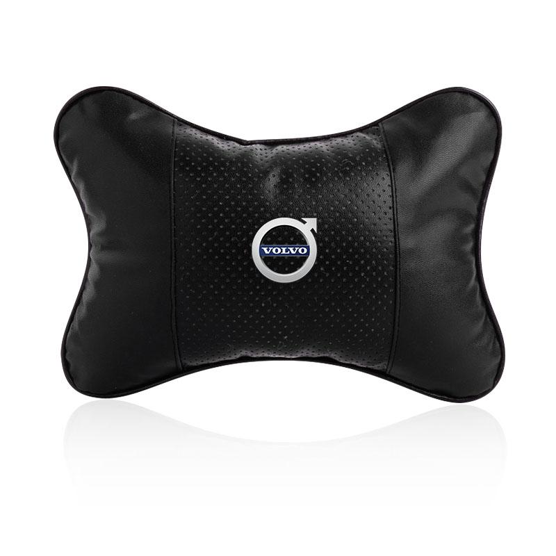 For Volvo XC90 XC60 XC70 XC40 V90 V60 V40 C70 C30 S80 Car Seat Headrest Auto Logo Neck Pillow Car Accessories