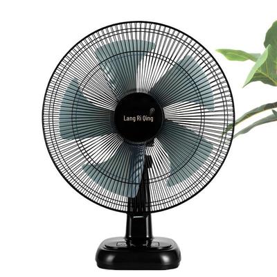 Tichý 16-palcový oscilačný stolný ventilátor na domáce, kancelárske, študentské internátne alebo nočné použitie