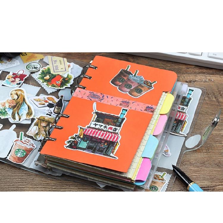10Pcs A 5 A 6 B5 Binders Index Dividers Binders Dividers Binders Index Dividers for Travel Diary Journal