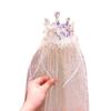 Sparkling Glass Rhinestones Crowns Hairband For Girls Cosplay Headband Perfect For Parties And Special Occasion