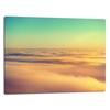 Glasplatte Schneidebrett 52x40 Himmel