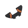 Rubber & Silicone Rear Wing Foot Mat for Kukirin G3 Pro Scooter, Anti-Slip Wear-Resistant Deck Pad, Replacement Part