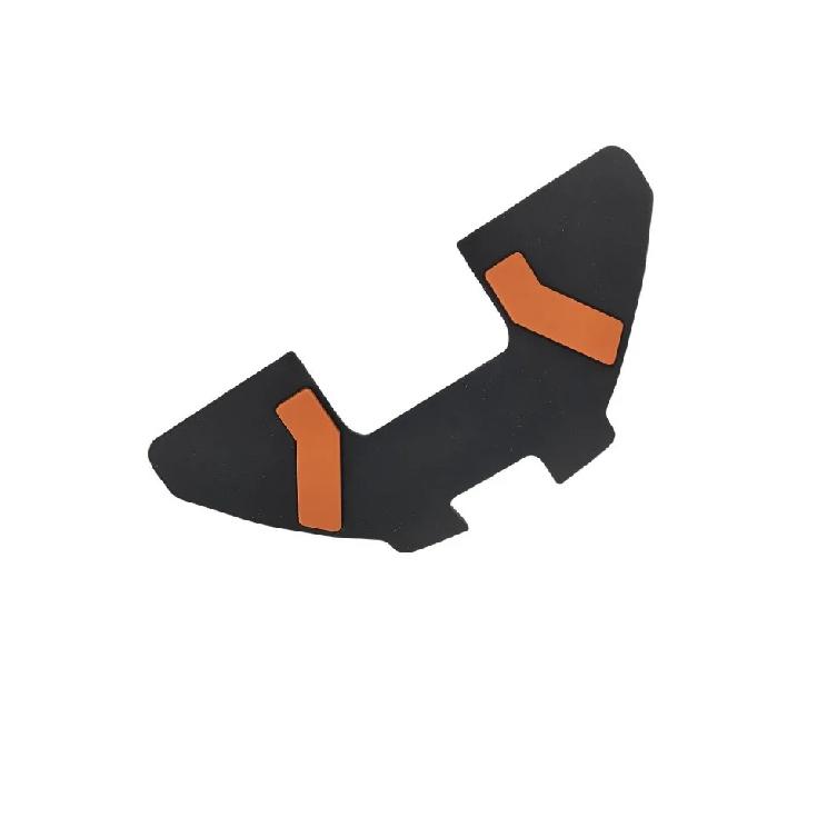 Rubber & Silicone Rear Wing Foot Mat for Kukirin G3 Pro Scooter, Anti-Slip Wear-Resistant Deck Pad, Replacement Part