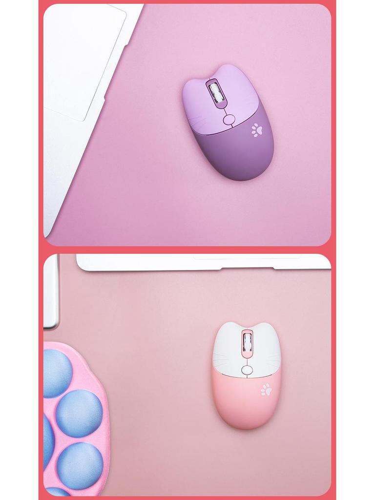 M3 Wireless Silent Mouse - Portable, Cute, and Stylish for Girls' Laptops and Office Use