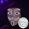 LED Light-Up Mask – A Role-play Mask with a Neon Effect, Perfect for Halloween, Carnivals, Nightclubs and Parties
