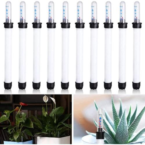Ahvqevn 10-Pack Soil Moisture Meter, 20cm Plant Water Level Indicator, Water Level Indicator, Soil Moisture Meter, Sensor