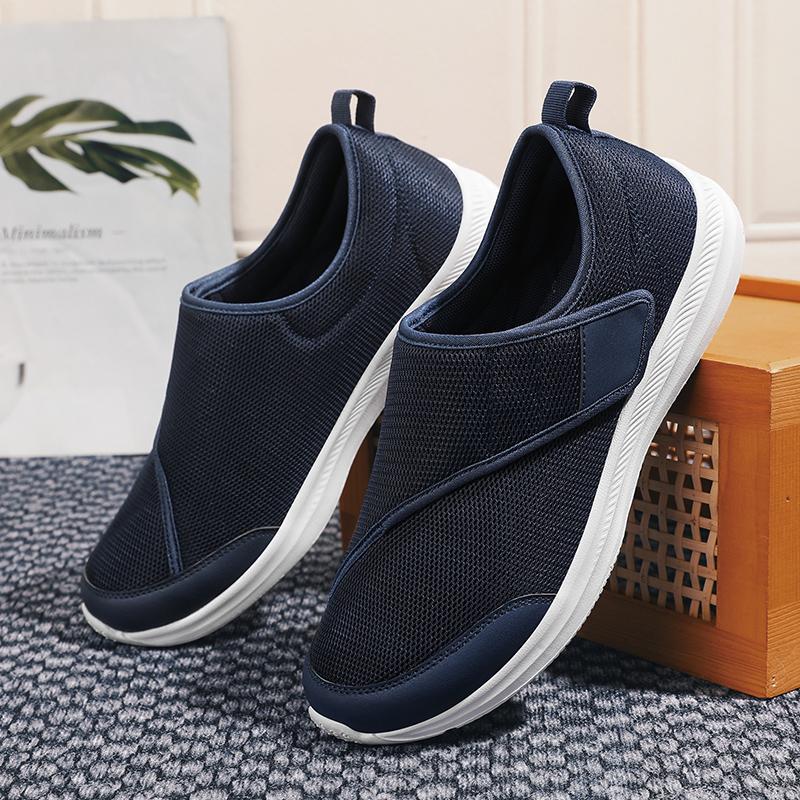 New Women Orthopedics Wide Feet Swollen Walking Casual Shoes Unisex Thumb Eversion Adjusting Soft Comfortable Diabetic Man Shoes