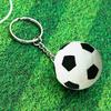 Unique Plush Football/Basketball Charm Keychains Simple Pendant Car Keyring Backpack Decoration Jewelry for Women Men