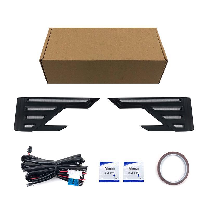 Светодиодные Дневные Ходовые Огни и Динамические Поворотники для Geely Boyue PRO