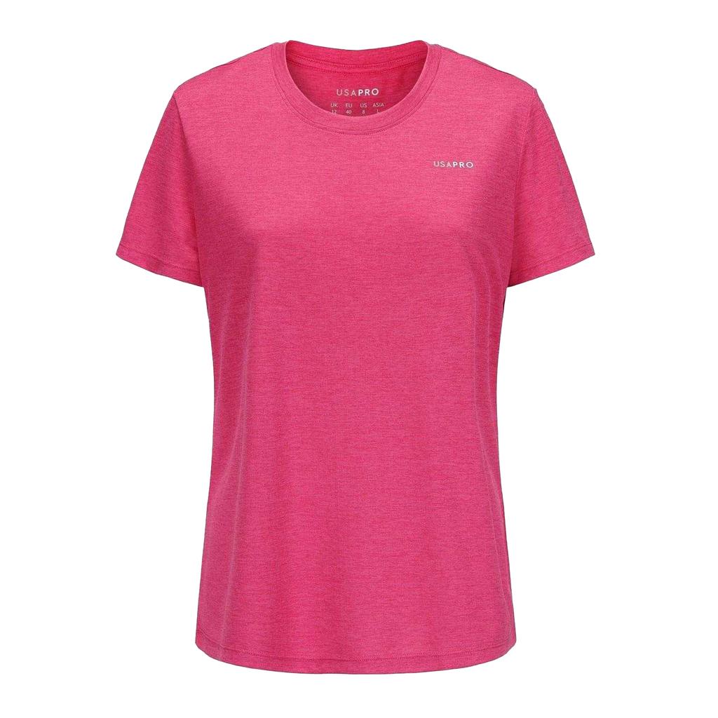 USA Pro Womens/Ladies Tech C Polyester T-Shirt