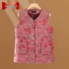 Mid-Aged Women's Chinese Style Button-Up Vest