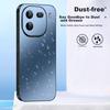 IQOO12 Phone Case, IQOO12 AG Frosted Lens Full Protection, Real Machine Solid Color, Light Luxury, Vivo Shockproof Anti-Fingerprint,n, Graphite Black