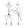 Sanei Kitchen Mixer for Cold (San-ei) Single-Hole Tap, Eco-friendly, Energy-Saving, Climates, K87110ETJK-13