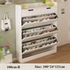 Modern Wooden Shoe Cabinet Entrance Integrated Shoe Rack Multifunctional Wooden Storage Cabinet Indoor Simple Storage Cabinet