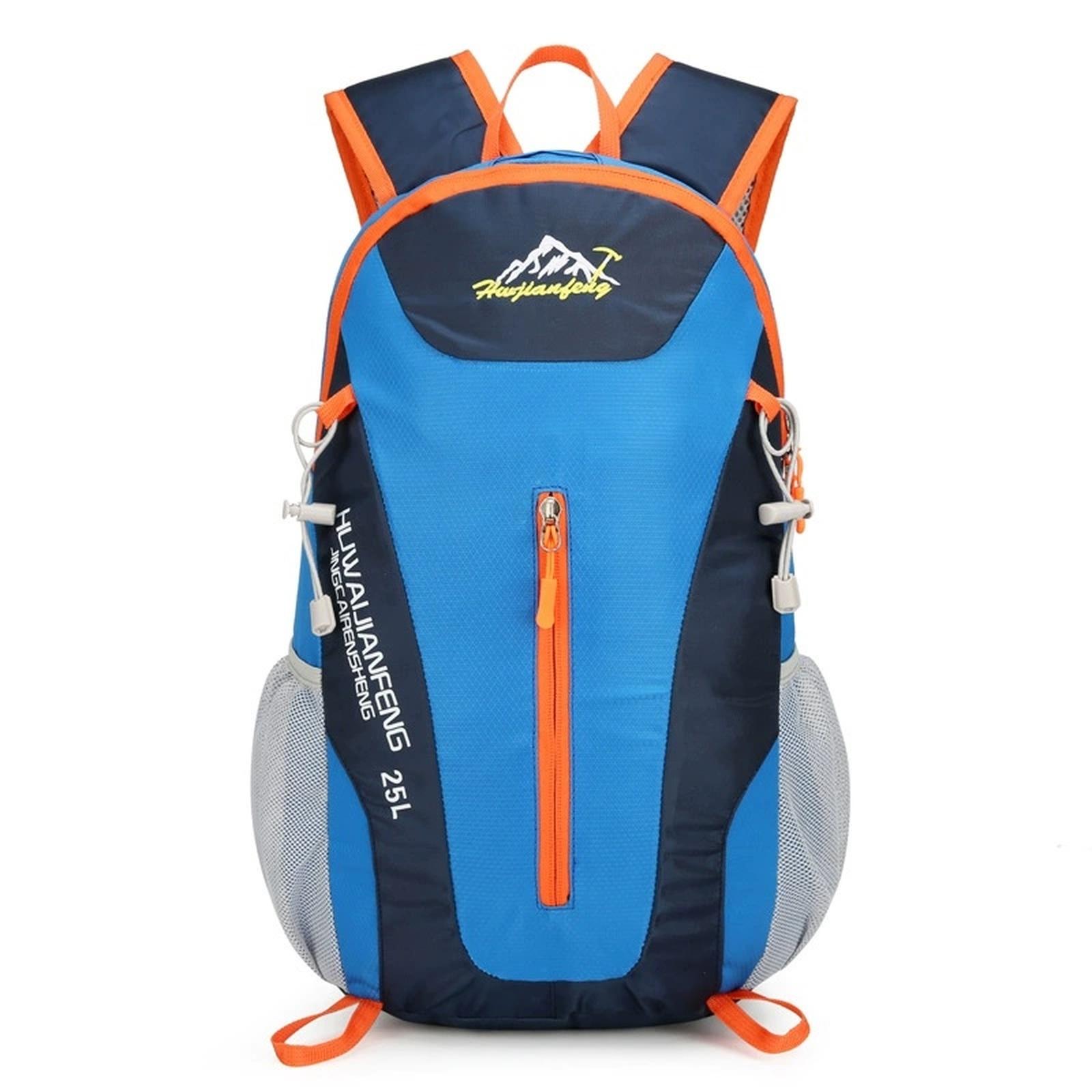 

Lightweight Breathable Nylon Backpacks Large Capacity Hiking Bag for Outdoor Travel Sports Cycling125 One Size