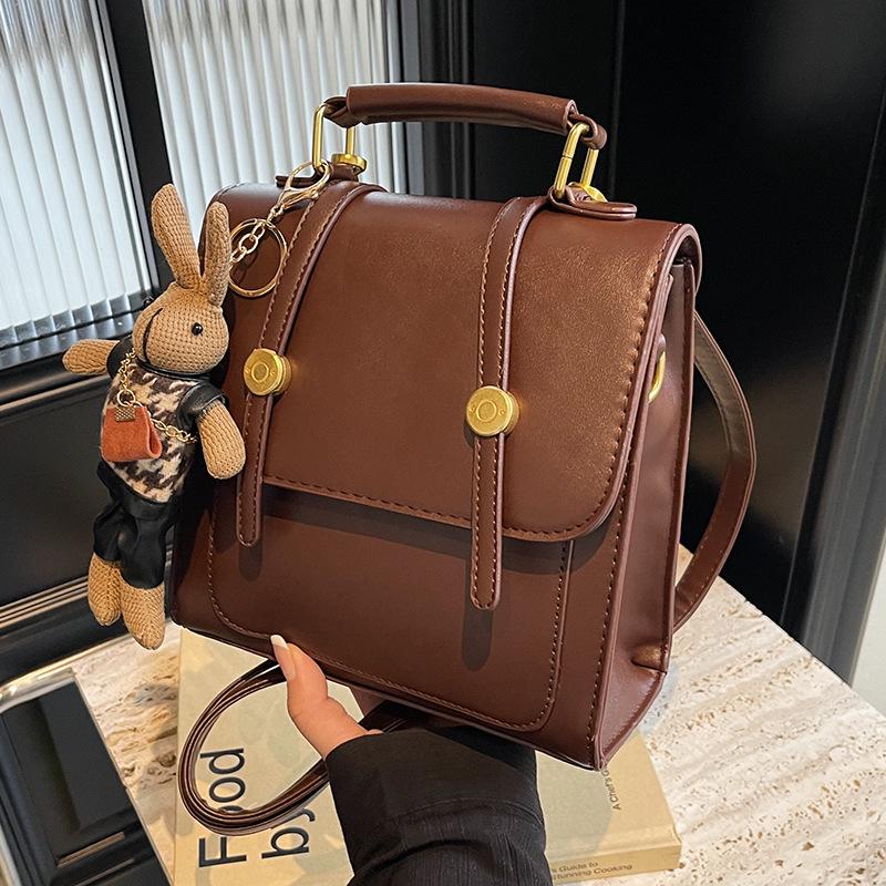 2024 Trendy Women's Multi-use Backpack: Niche Design College Style Handbag