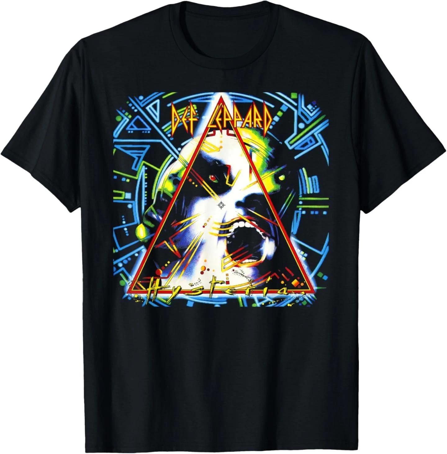 

Def Leppard - Hysteria Album Short Sleeve T-Shirt 4XL