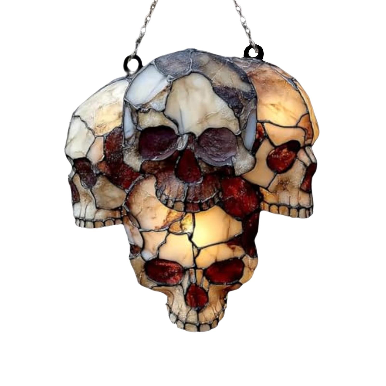 

2D Flat Acrylic Halloween Horror Pendant Decoration One Size