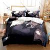 Dorohedoro Anime Manga 3D Print Bedding Set Duvet Cover + 2 Pillowcases Soft Polyester Bed Linen Bedroom Decor For Anime Fans