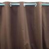 Chocolate Cotton Curtain 150x250