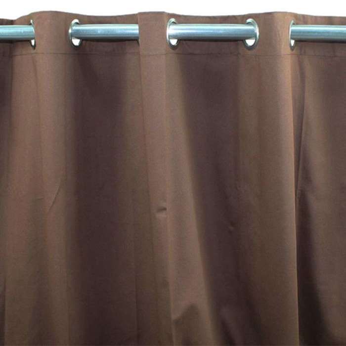 Chocolate Cotton Curtain 150x250