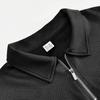 Men'S Long Sleeved Zipper Collar Shirt, Fashionable And Casual Lapel Top