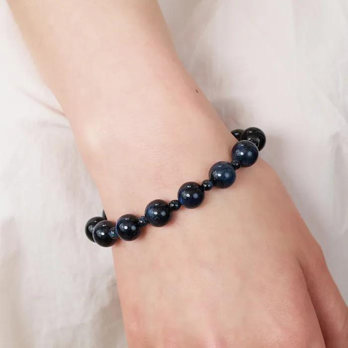 Deep Blue Tiger Eye Bracelet