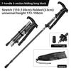 Lightweight Aircraft-Grade Aluminum Trekking Poles Telescopic with Down Grip Rubber Tip Kit Cork Handle for Comfortable Hiking