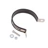 Motorcycle 60.5Mm Exhaust Pipe 51Mm Muffler Universal Fixed Circle Carbon Fiber Holder Clamp Fixed Ring Support Bracket