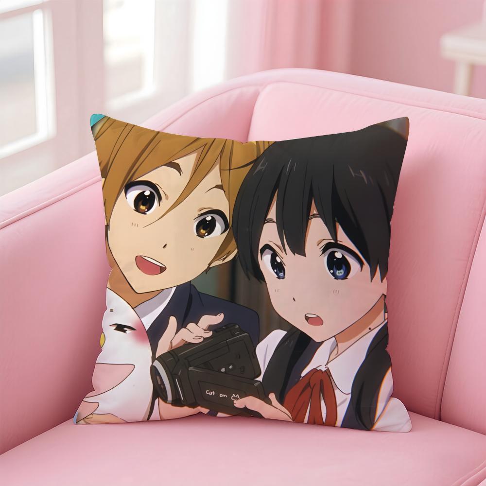 Anime T-Tamako M-Market Cushion Cover Home & Car Multi-Scene Pillow Cover - Reversible, Soft & Durable for Daily Use