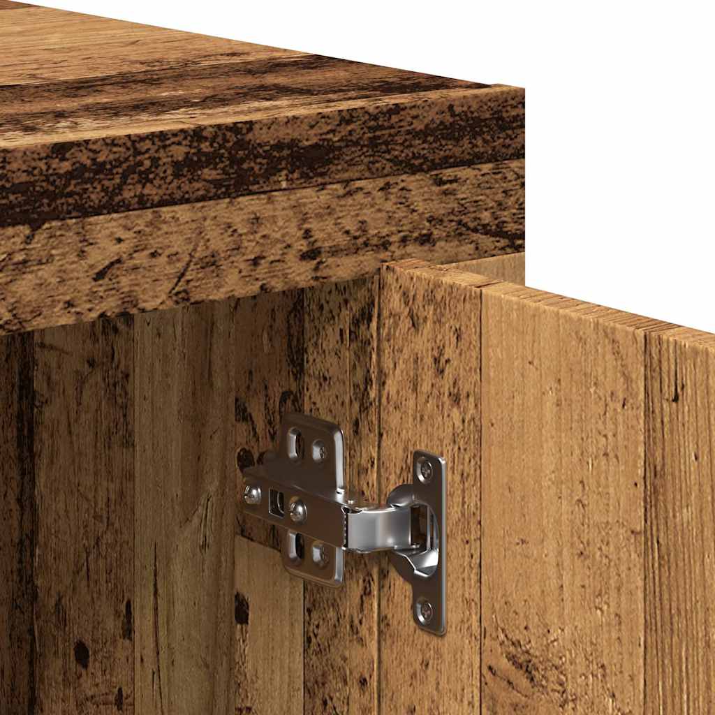 Sideboard with Rustic Wood Look 80 x 40 x 75 cm Engineered Wood